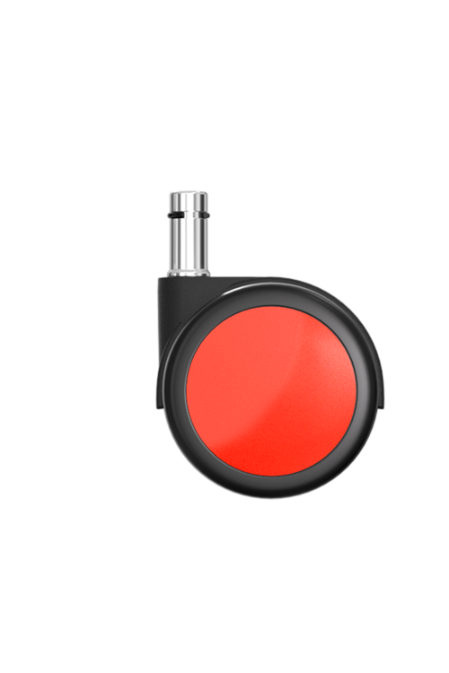 Hjul: Myke standard Ø 65 mm rød