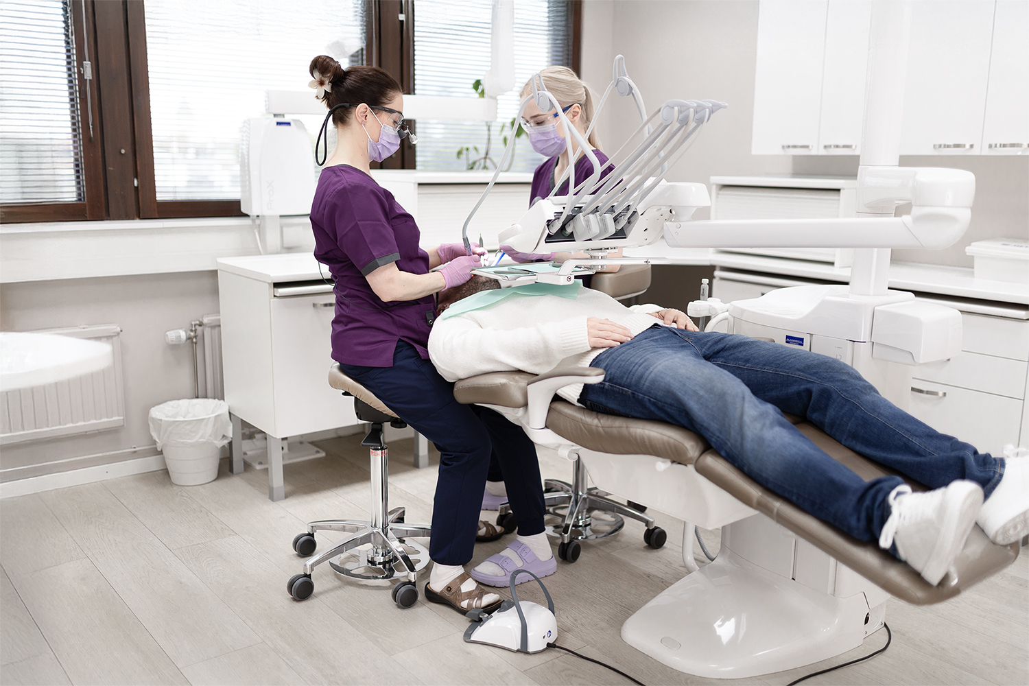 Salli salstol i dental bruk